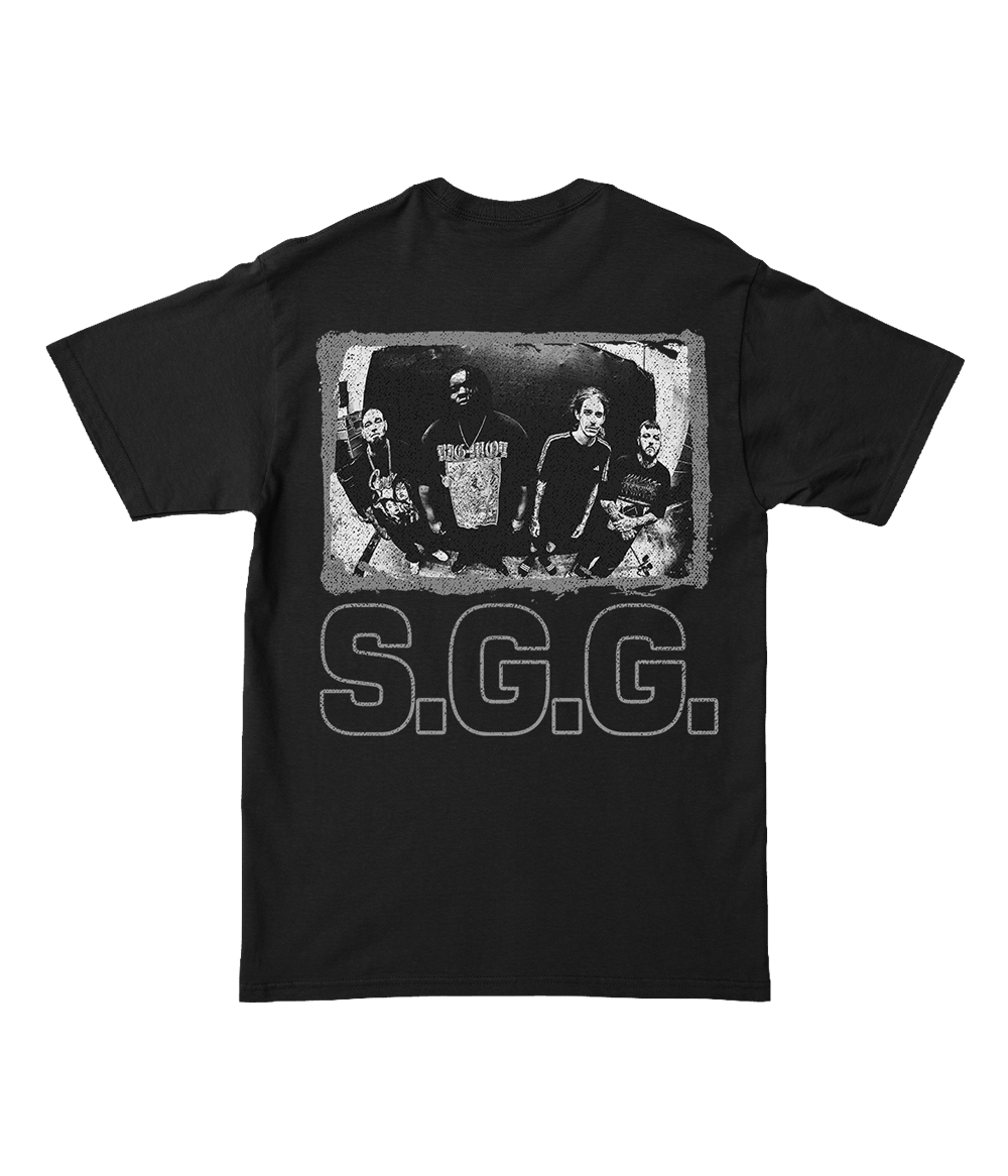 PeelingFlesh White Chrome Logo Shirt *PREORDER SHIPS 3/20/26