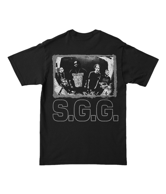 PeelingFlesh White Chrome Logo Shirt *PREORDER SHIPS 3/20/26