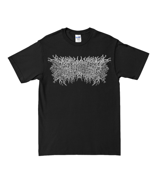 PeelingFlesh White Chrome Logo Shirt *PREORDER SHIPS 3/20/26